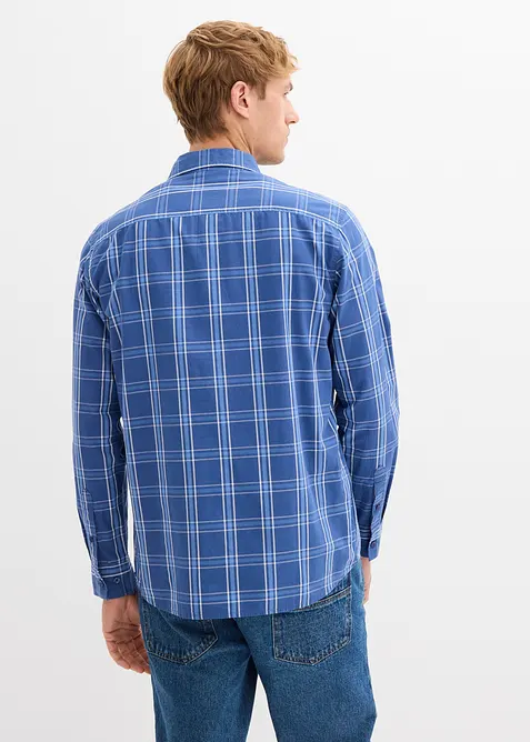 Camicia a maniche lunghe in puro cotone biologico, bonprix