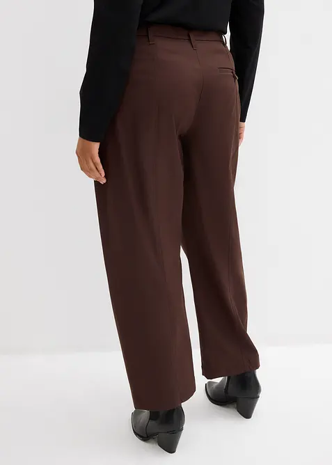Pantaloni con piega cucita, bonprix
