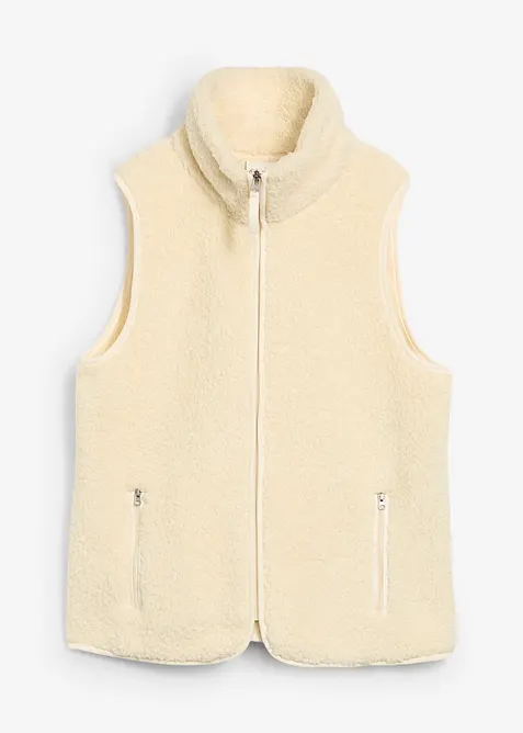 Gilet teddy, bonprix