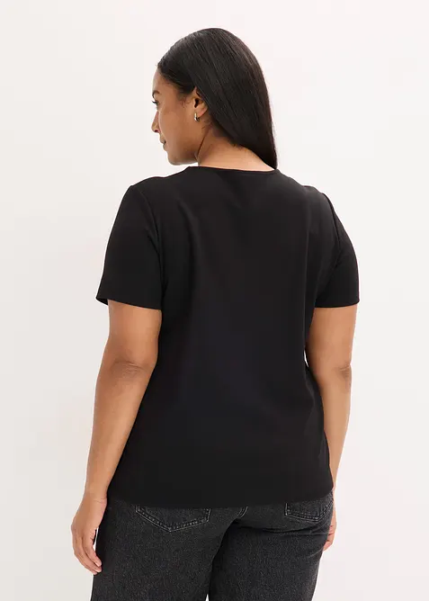 Maglia con applicazione di strass, bonprix