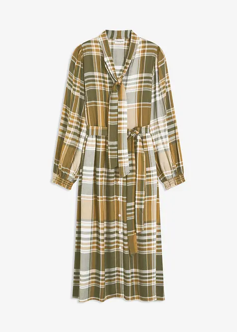 Abito midi con fiocco, bonprix