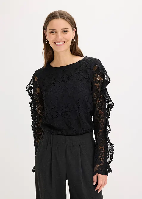 Maglia in pizzo, bonprix