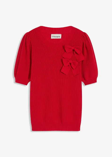 Maglione con fiocchi, bonprix