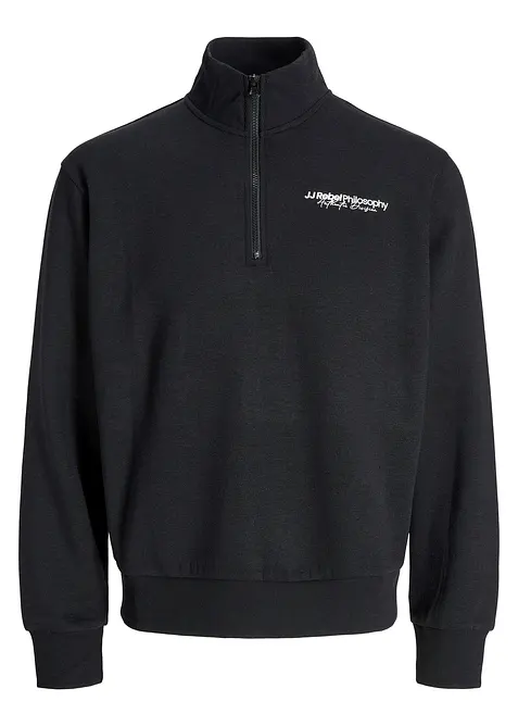 Felpa con mezza zip JJ REBEL, J&J Rebel