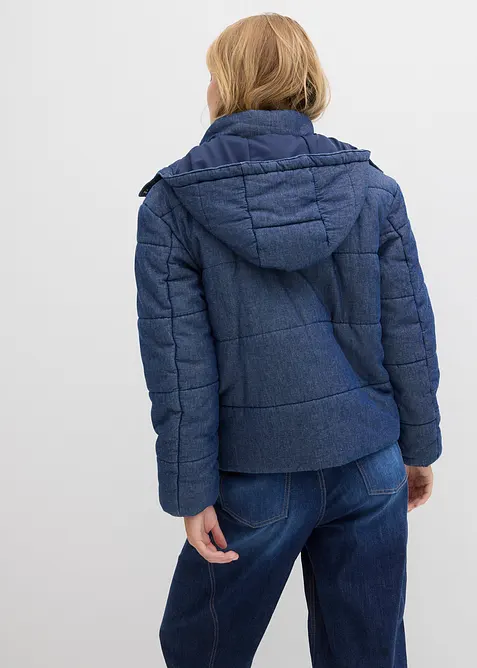 Giacca trapuntata in denim, bonprix