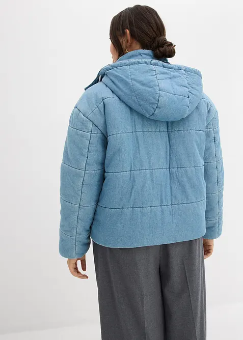 Giacca trapuntata in denim, bonprix
