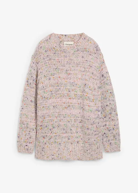 Maglione oversize in filato bouclé, bonprix