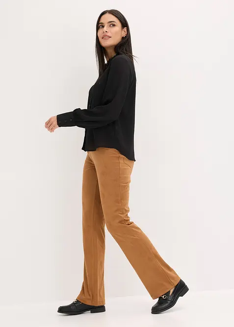 Camicetta di chiffon con ruches, bonprix