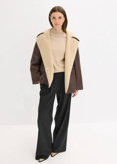 Giacca di montone sintetico, bonprix