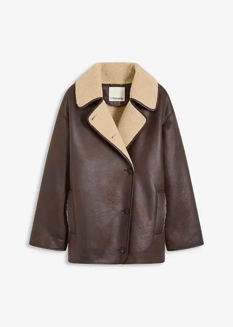 Giacca di montone sintetico, bonprix