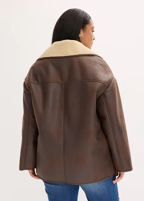 Giacca di montone sintetico, bonprix