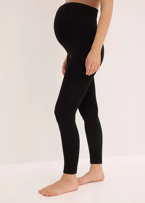 Leggings termici prémaman in felpa, 140 DEN, bonprix