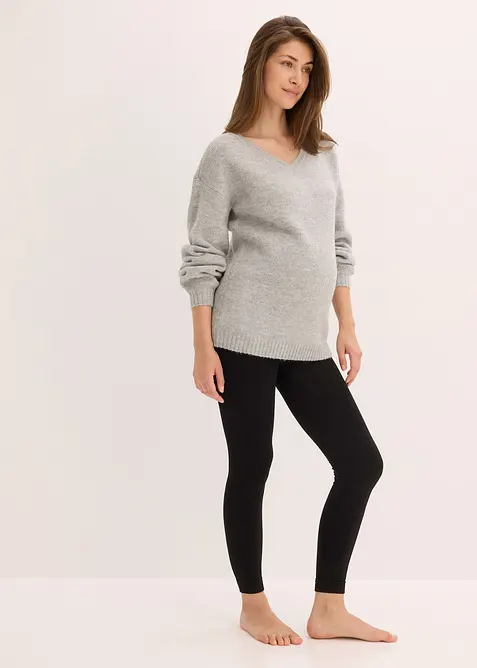 Leggings termici prémaman in felpa, 140 DEN, bonprix