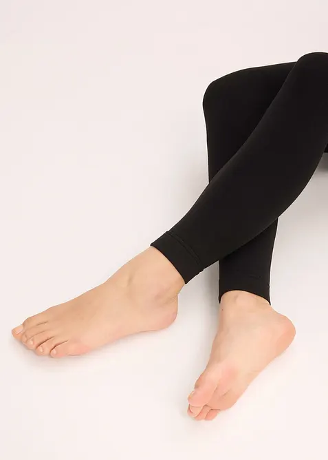 Leggings termici prémaman in felpa, 140 DEN, bonprix