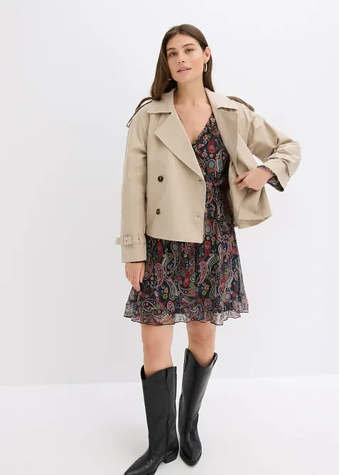 Abito in mesh, bonprix