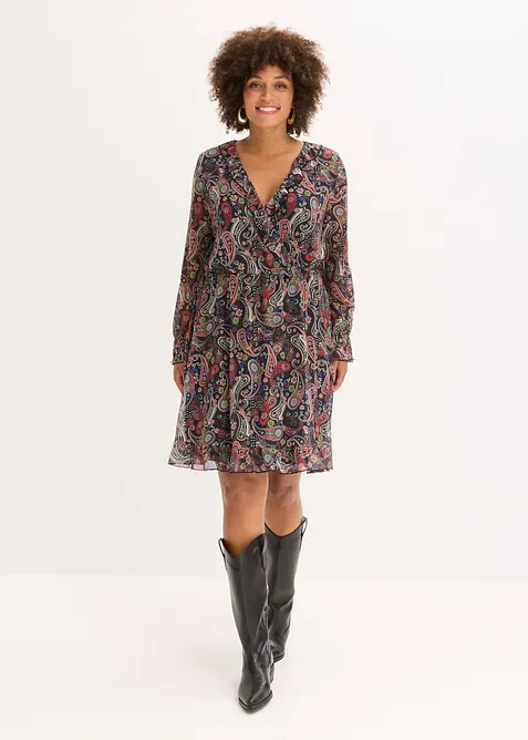 Abito in mesh, bonprix