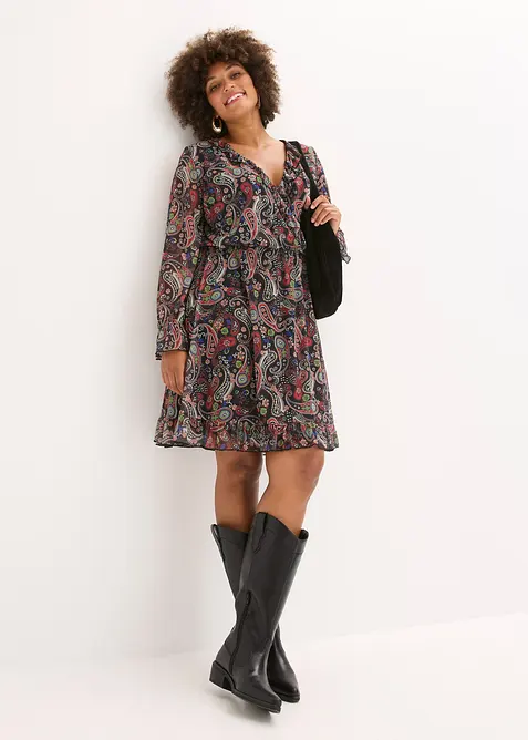 Abito in mesh, bonprix