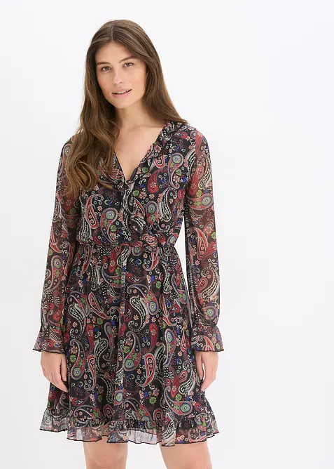 Abito in mesh, bonprix