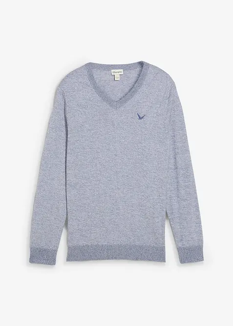 Maglione in filato fine con cotone, bonprix