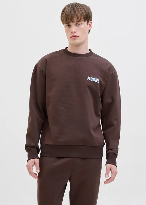 Felpa JJ REBEL con stampa sul retro, J&J Rebel