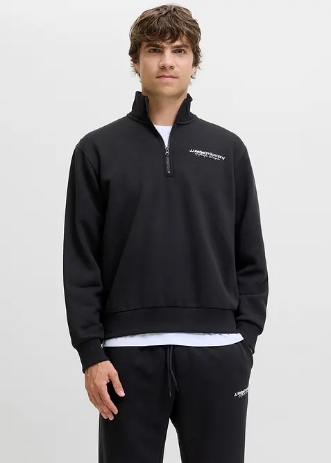 Felpa con mezza zip JJ REBEL, J&J Rebel