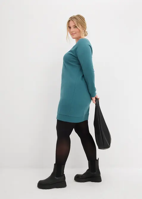 Abito in felpa di spugna morbida, bonprix