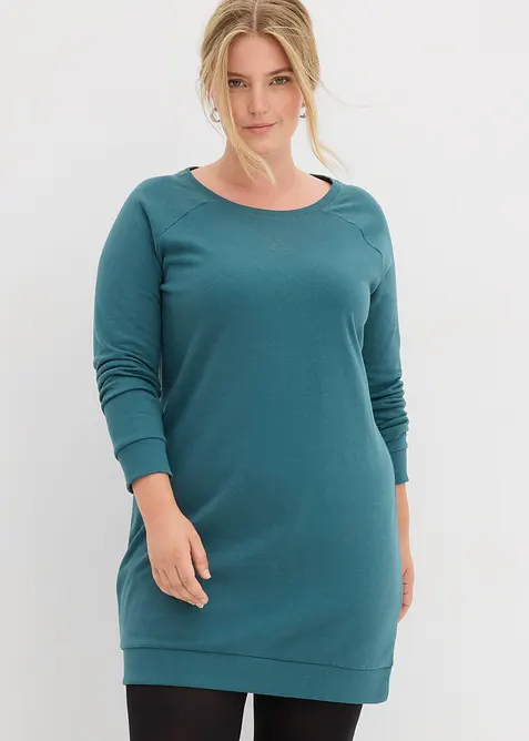 Abito in felpa di spugna morbida, bonprix