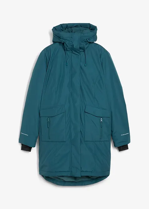 Piumino lungo con fodera soffice e funzione termoisolante, bonprix