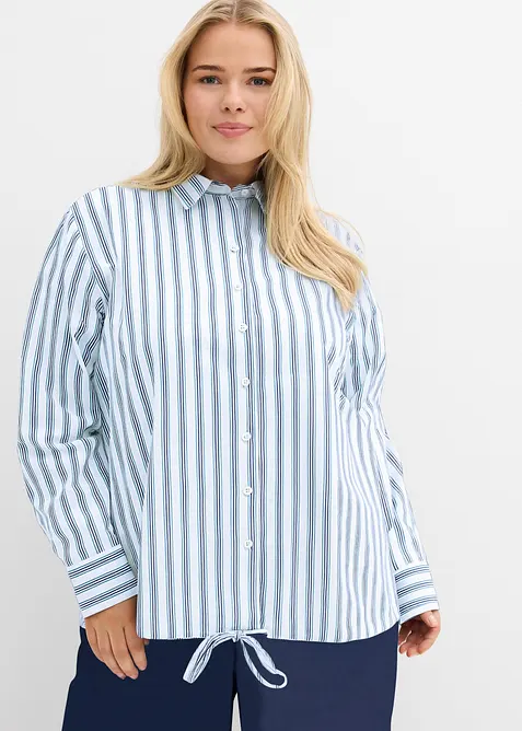 Camicia oversize in puro cotone, bonprix
