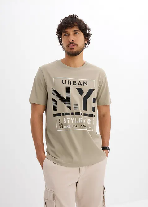 T-shirt in puro cotone biologico, bonprix