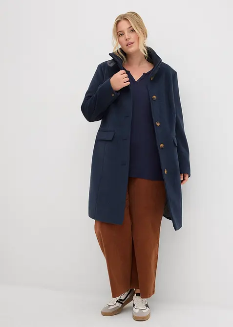 Maglia a maniche lunghe in misto viscosa morbido, bonprix