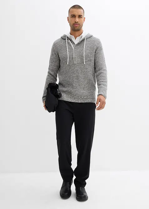 Maglione con cappuccio, bonprix