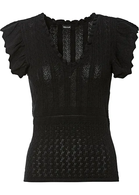 Maglia in misto viscosa morbido, bonprix