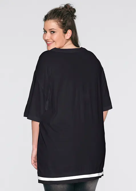 Maglia oversize in misto viscosa morbido, bonprix
