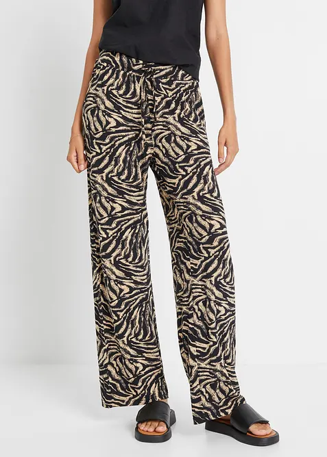 Pantaloni in jersey di viscosa fluente, bonprix