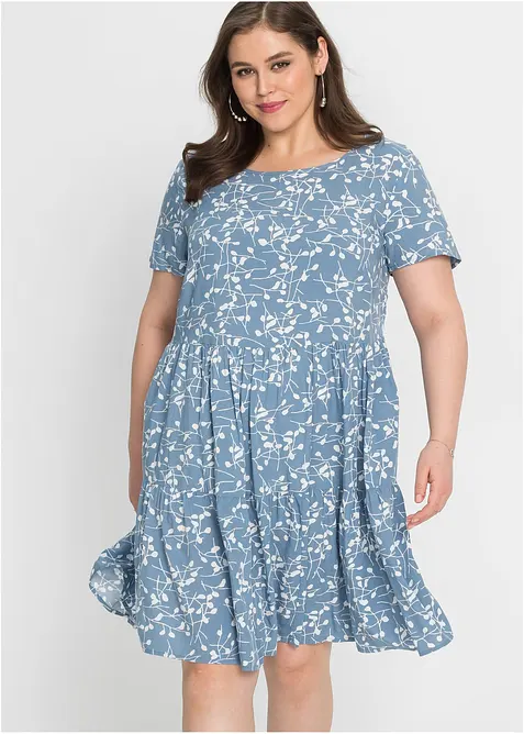 Miniabito in viscosa fluente, bonprix