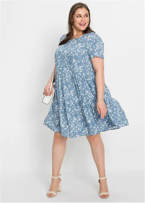 Miniabito in viscosa fluente, bonprix