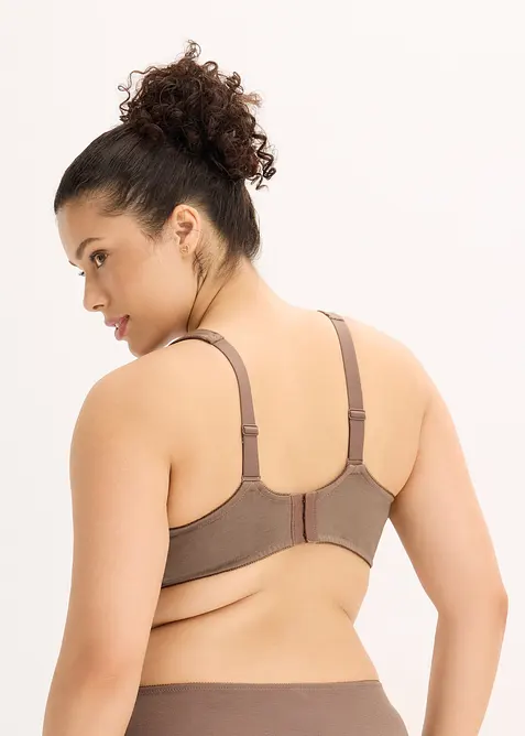 Reggiseno con ferretto e spalline imbottite, bonprix