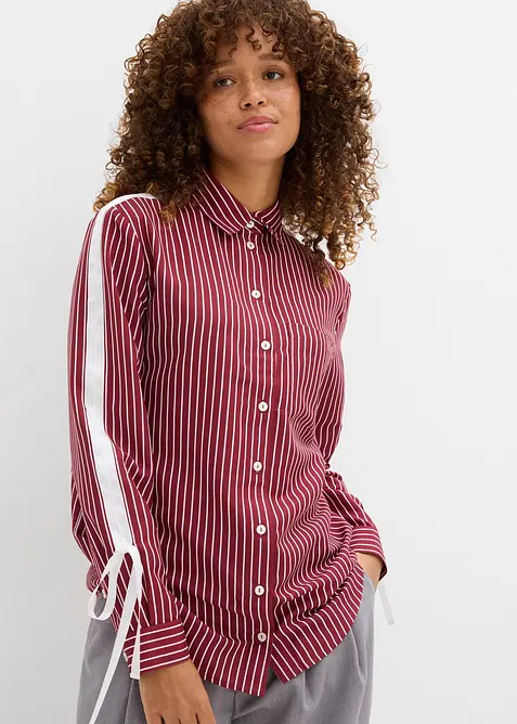 Camicia oversize in puro cotone biologico, bonprix