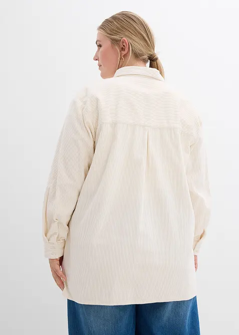 Camicia in velluto di cotone a coste, bonprix