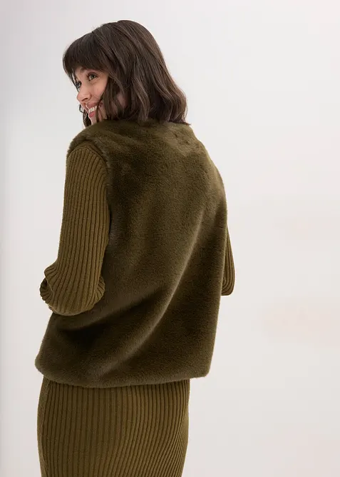 Gilet in pelliccia sintetica, bonprix