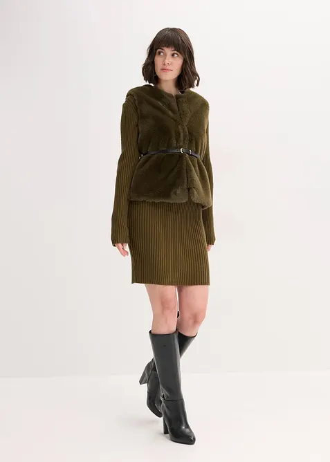 Gilet in pelliccia sintetica, bonprix