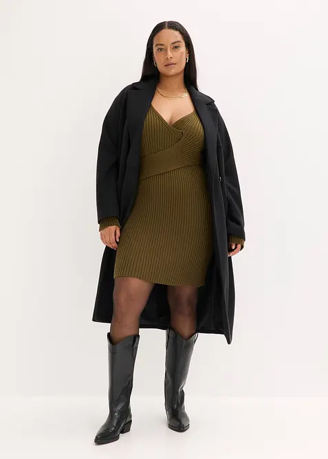 Abito in maglia di misto viscosa, bonprix