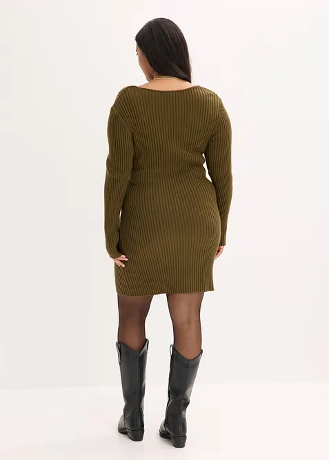 Abito in maglia di misto viscosa, bonprix