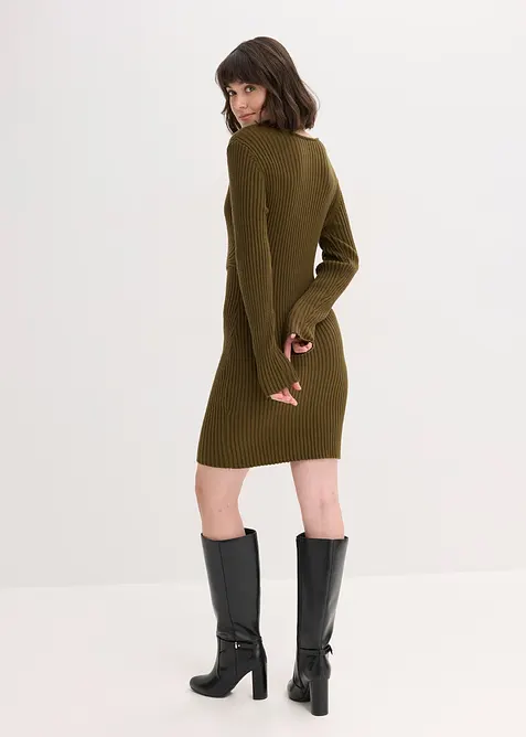 Abito in maglia di misto viscosa, bonprix