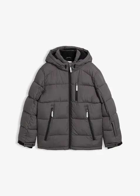 Giacca invernale con calda imbottitura e cappuccio, bonprix