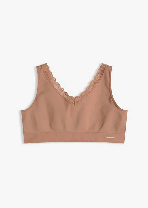 Bralette senza cuciture Feel Comfort, bonprix