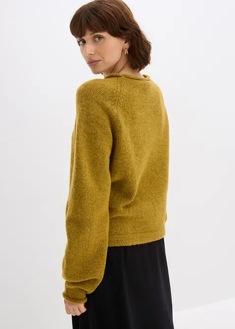 Maglione con scollo rotondo, bonprix