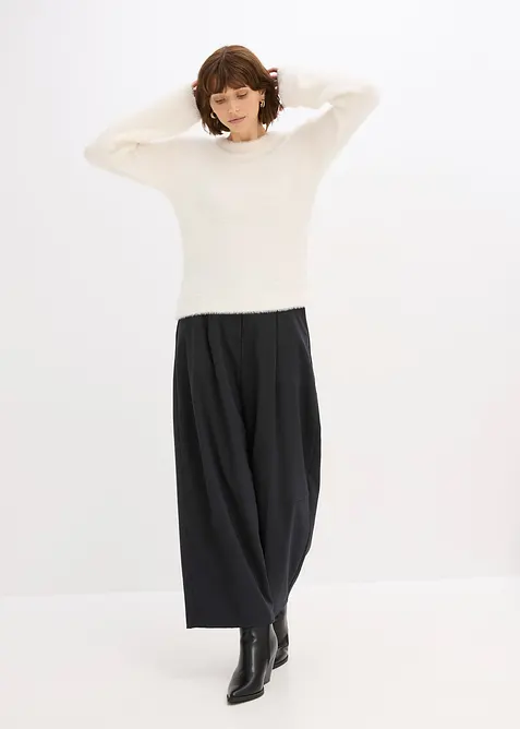 Maglione effetto peluche, bonprix