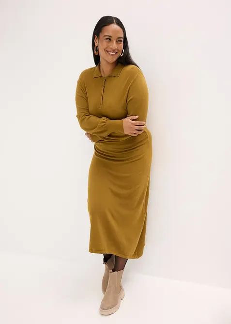 Abito in maglia di misto viscosa morbido, bonprix